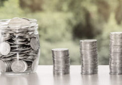 Geld in potjes